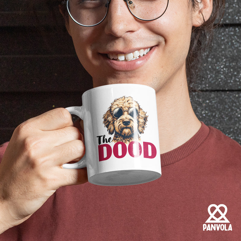 The Dood Goldendoodle Lover Gifts Ceramic Mug 11 oz White