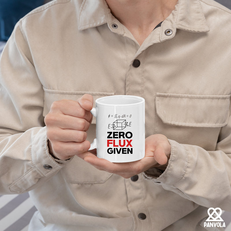 Zero Flux Given Ceramic Mug 11 oz White