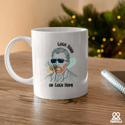 Gogh Hard Or Gogh Home Ceramic Mug 11 oz White - Panvola
