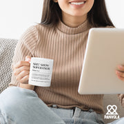 Shit Show Supervisor Definition Mug Coworker Gift Ceramic Cup 11 oz White.