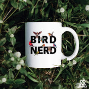 Bird Nerd Ceramic Mug 11 oz White - Panvola