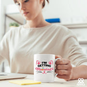 I'm Getting Meowied Ceramic Mug 11 oz White - Panvola