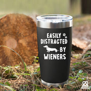 Easily Distracted By Wieners Vacuum Insulated Tumbler - Panvola