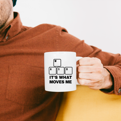 It’s What Moves Me Ceramic Mug 11 oz White