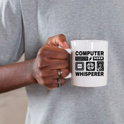 Computer Whisperer Ceramic Mug 11 oz White - Panvola