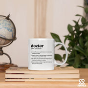 Doctor Definition Ceramic Mug 11 oz Whte - Panvola