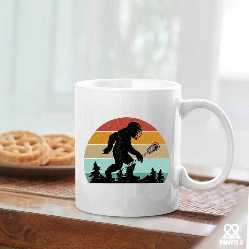 Lacrosse Ceramic Mug 11 oz White - Panvola