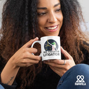 See You Later Litigator Ceramic Mug 11 oz White - Panvola