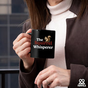 The Squirrel Whisperer Ceramic Mug 11 oz Black - Panvola