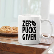 Zero Pucks Given Ceramic Mug 11 oz White - Panvola