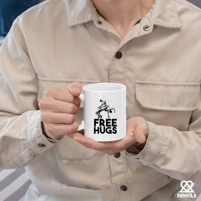 Free Hugs Ceramic Mug 11 oz White