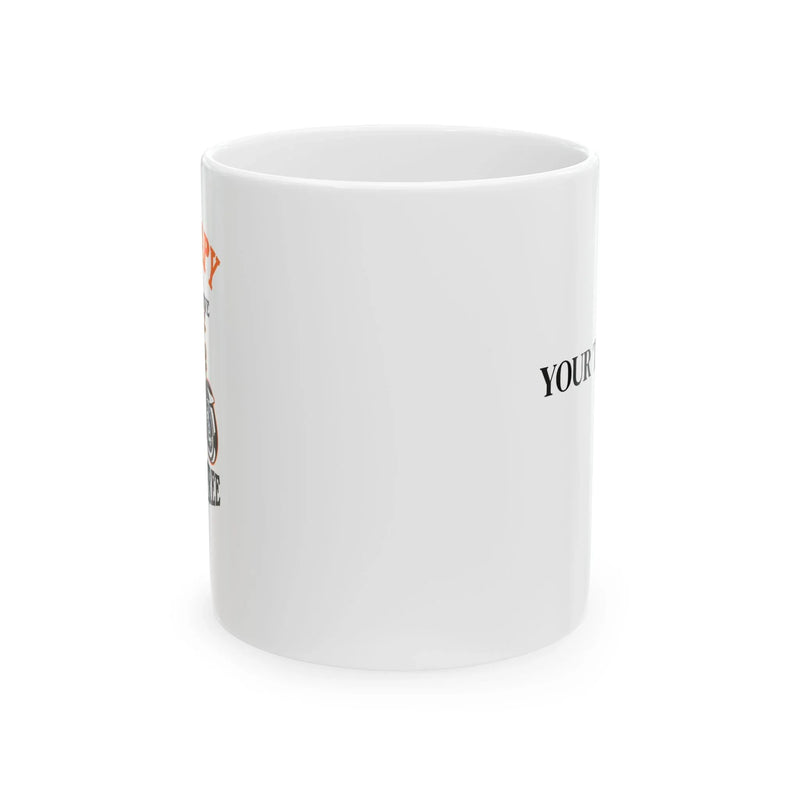 Personalized Therapy Is Expensive Wind Is Free Customized Ceramic Mug 11 oz White - Panvola