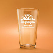 Don't Mess With Unclesaurus You'll Get Jurasskicked Uncle Beer Glass 16 oz - Panvola