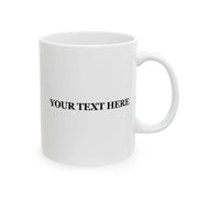 Personalized Vegan Definition Ceramic Mug 11 oz White - Panvola