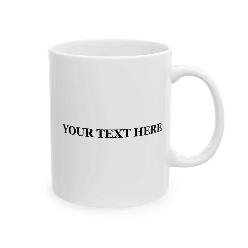 Personalized Vegan Definition Ceramic Mug 11 oz White - Panvola