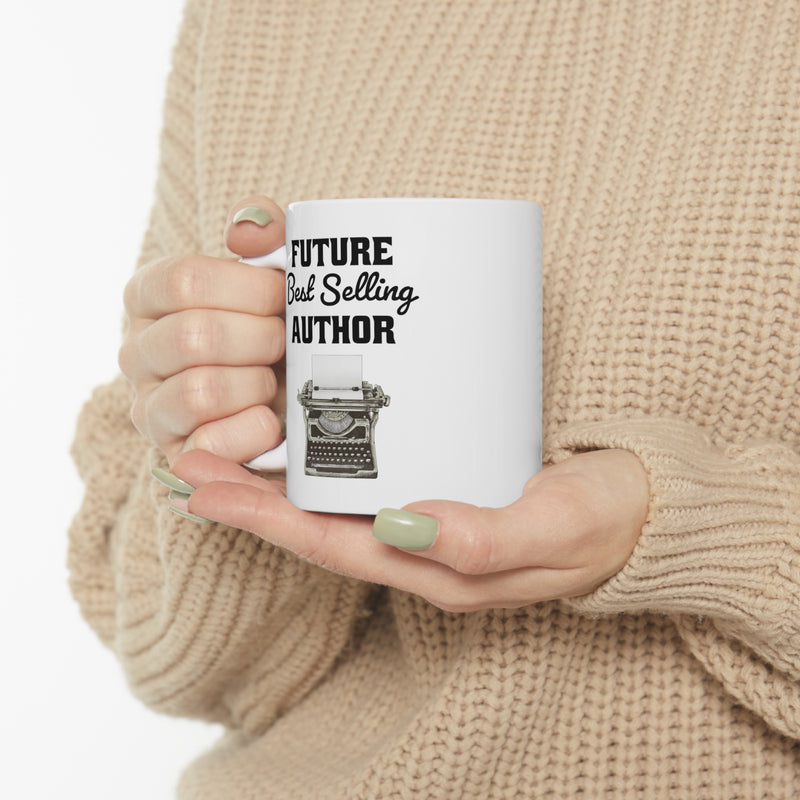 Panvola Personalized Future Author Customized Writer Novelist Scriptwriter Student Graduation Birthday Valentines Christmas Ceramic Coffee Mug 11oz