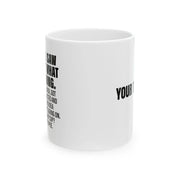 Personalized I Came I Saw I Forgot What I Was Doing Ceramic Mug 11 oz White - Panvola