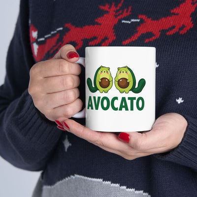 Personalized Avocato Customized Ceramic Mug 11 oz White