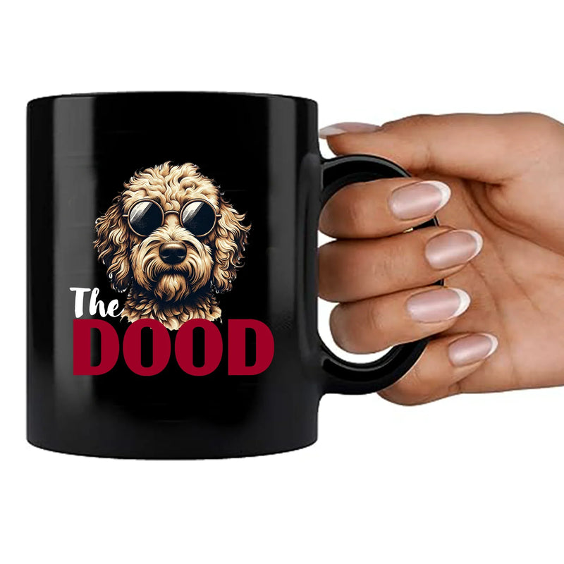 The Dood Ceramic Mug 11 oz Black - Panvola