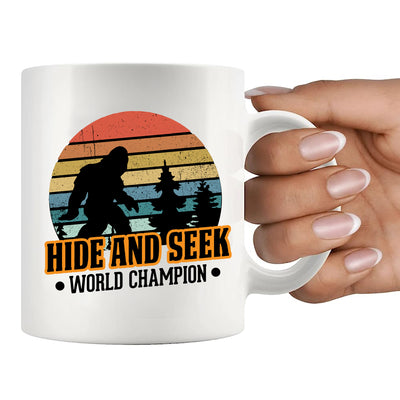 Hide And Seek Champion Ceramic Mug 11 oz White