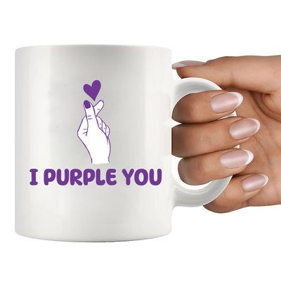 I Purple You Ceramic Mug 11 oz White