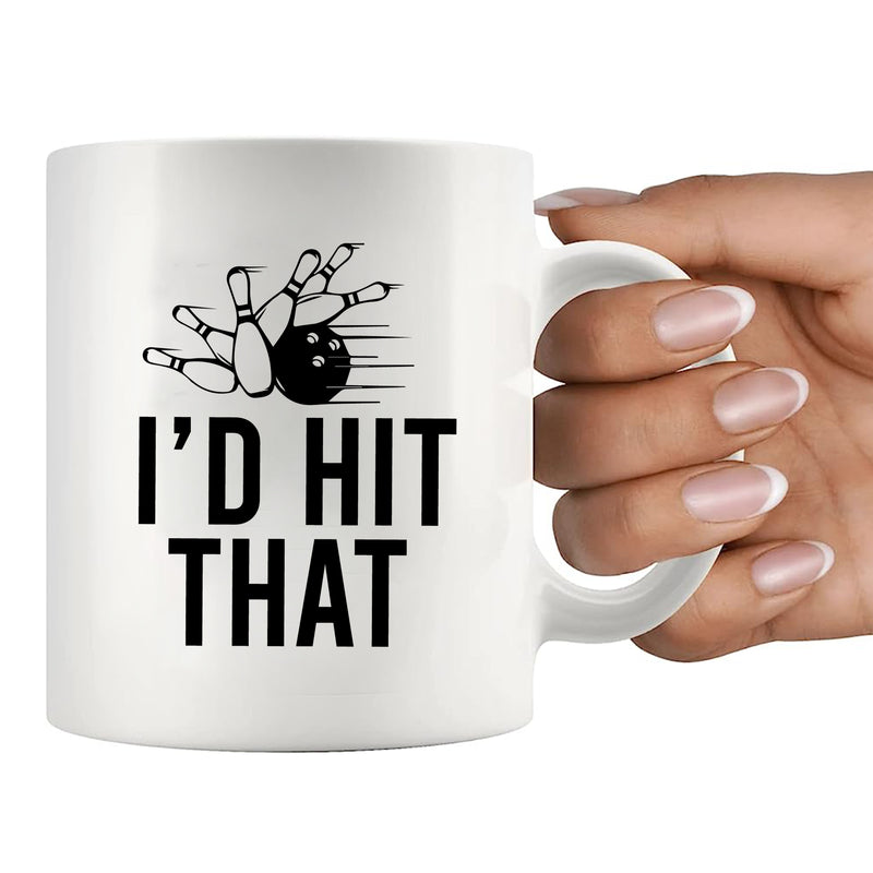 I’d Hit That Ceramic Mug 11 oz White