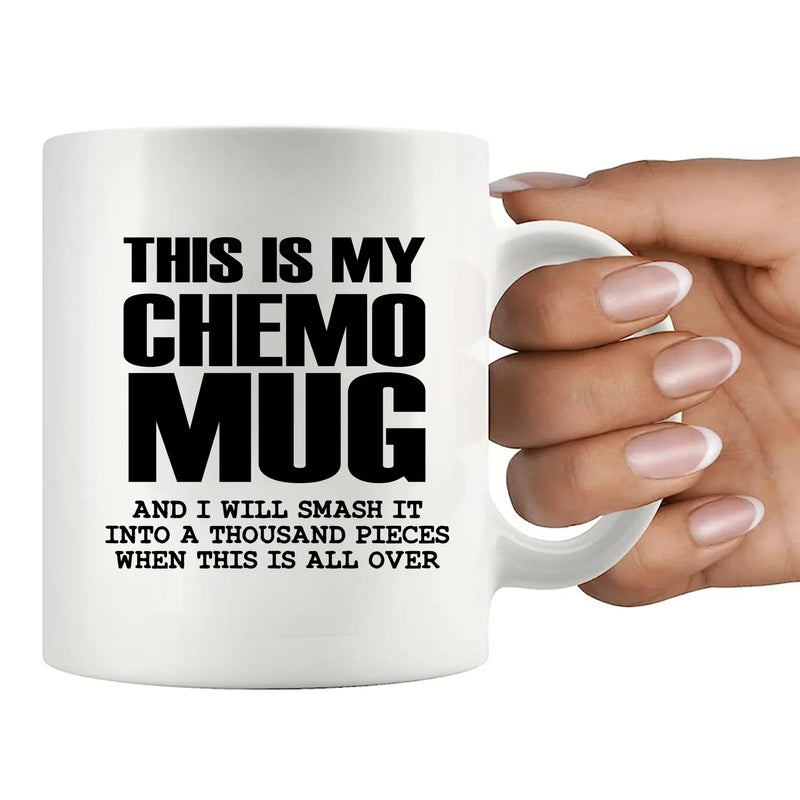 This Is My Chemo Mug Cancer Survivor Gifts 11oz White - Panvola