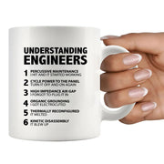 Understanding Engineers Ceramic Mug 11 oz White - Panvola