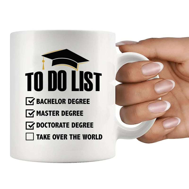 To Do List Ceramic Mug 11 oz White - Panvola