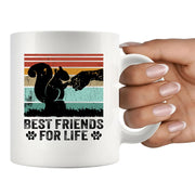 Best Friends For Life Ceramic Mug 11 oz White - Panvola
