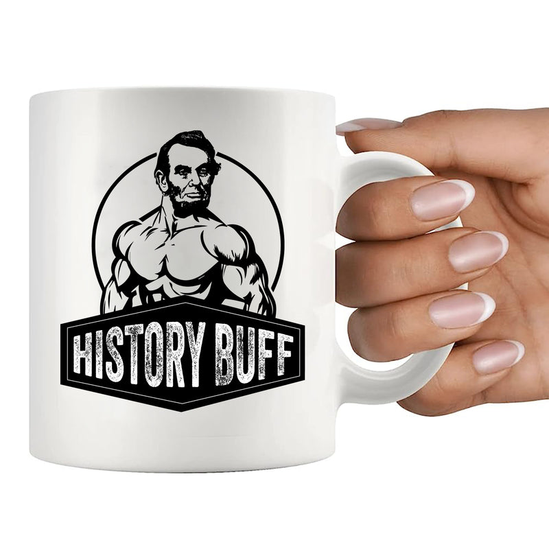 History Buff Mug 11 oz White