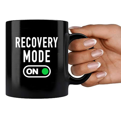 Recovery Mode On Ceramic Mug 11 oz Black