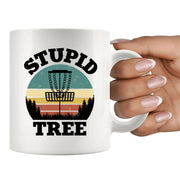 Stupid Tree Ceramic Mug 11 oz White - Panvola