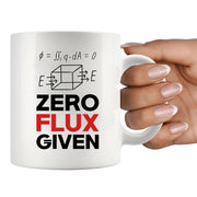 Zero Flux Given Ceramic Mug 11 oz White.