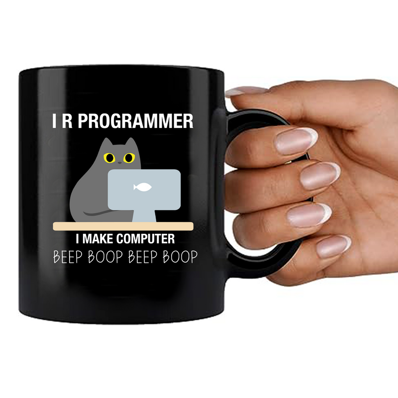 I R Programmer Coffee Mug 11 oz Black