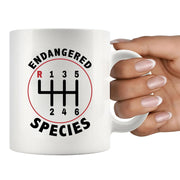 Endangered Species Ceramic Mug 11 oz White - Panvola