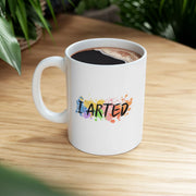 Personalized I Arted Ceramic Mug 11 oz White - Panvola