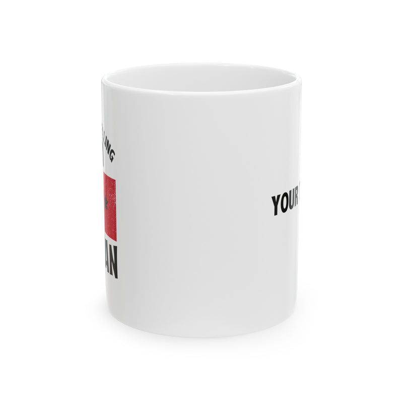 Personalized I'm Not Yelling I'm Italian Ceramic Mug 11 oz White.