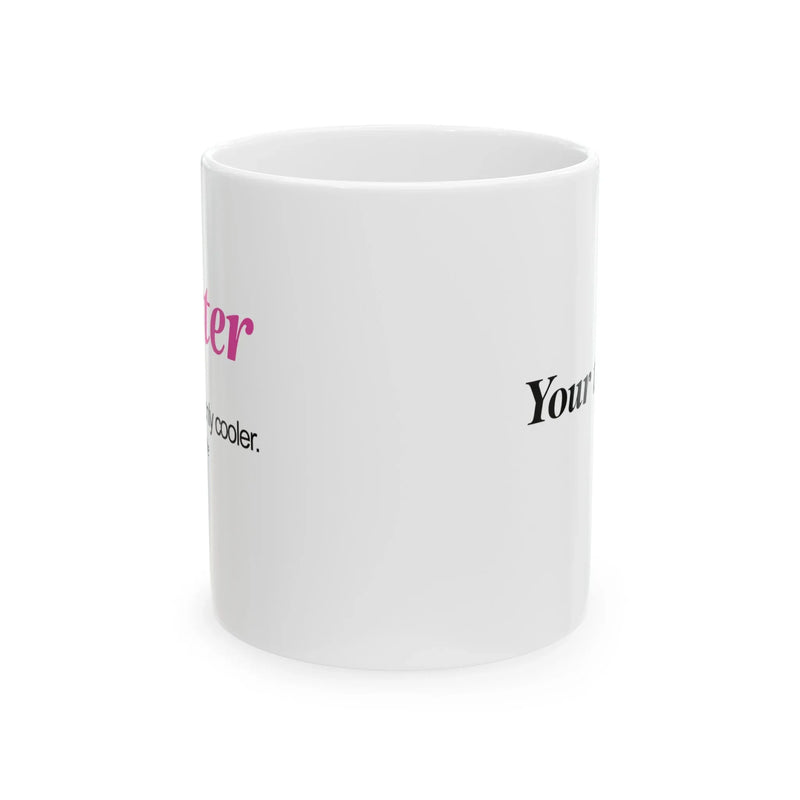 Personalized Seester Definition Ceramic Mug 11 oz White - Panvola