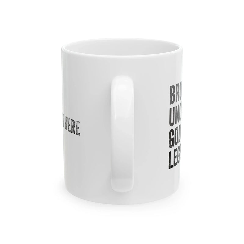 Personalized Brother. Uncle. Godfather. Legend. Ceramic Mug 11 oz White - Panvola