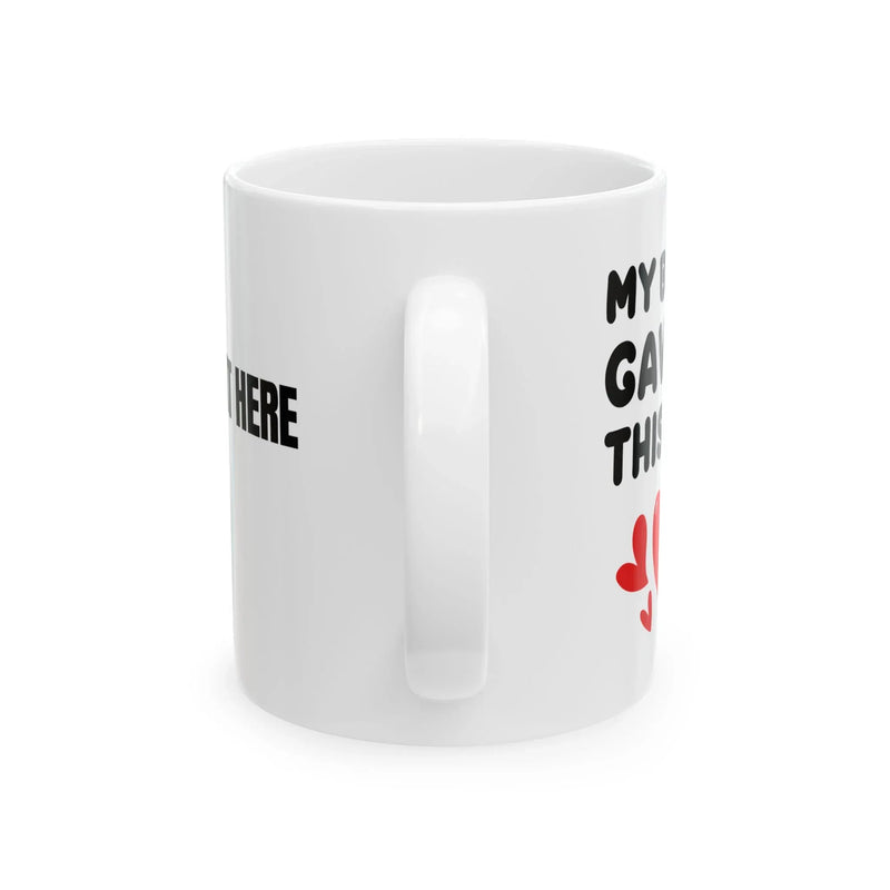 Personalized My Bestie Gave Me This Mug Customized Ceramic Mug 11 oz White - Panvola