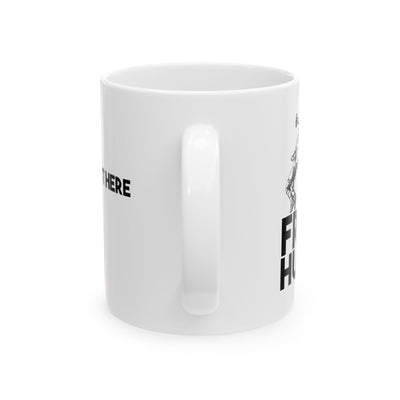 Personalized Free Hugs Customized Ceramic Mug 11 oz White