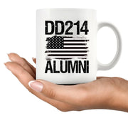 DD214 Alumni Ceramic Mug 11 oz White - Panvola