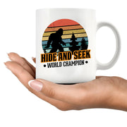 Hide And Seek Champion Ceramic Mug 11 oz White - Panvola