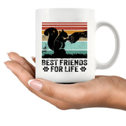 Best Friends For Life Ceramic Mug 11 oz White - Panvola