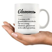 Glamma Definition Ceramic Mug 11 oz White - Panvola