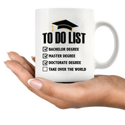 To Do List Ceramic Mug 11 oz White - Panvola