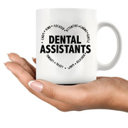 Dental Assistant Ceramic Mug 11 oz White - Panvola