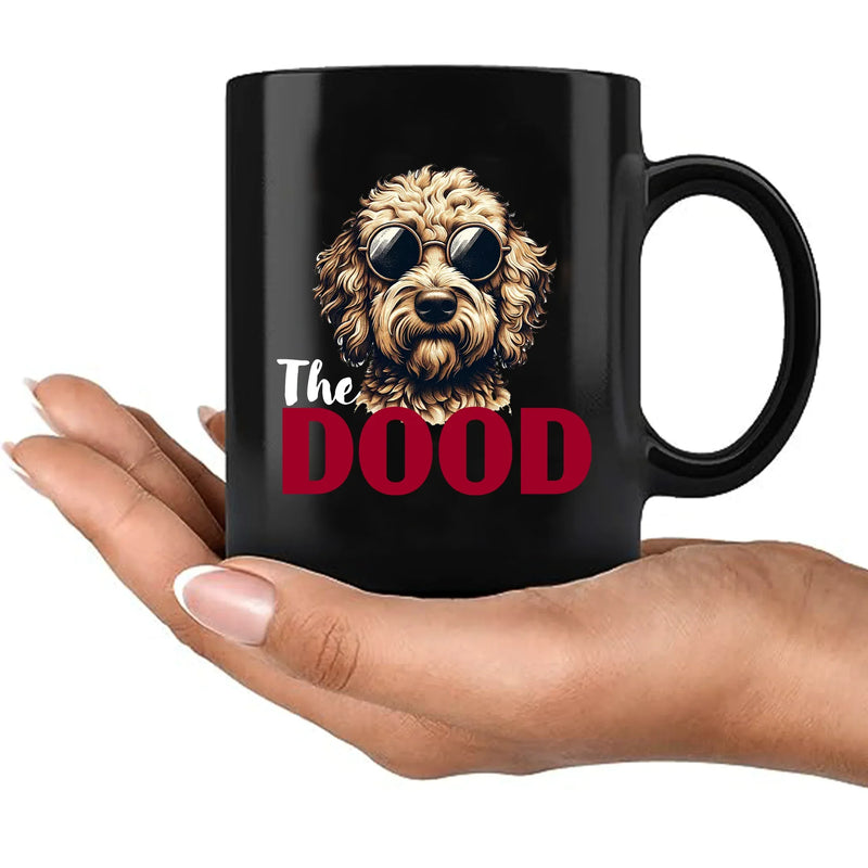The Dood Ceramic Mug 11 oz Black - Panvola