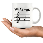 What the F Ceramic Mug 11 oz White - Panvola